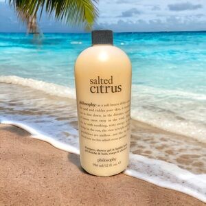 Philosophy Salted Citrus Shampoo Shower Gel & Bubble Bath - 32 fl. oz. - New
